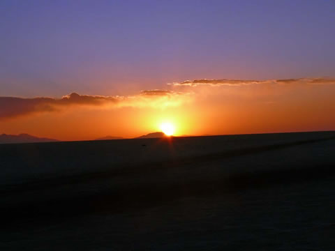 Hermoso atardecer